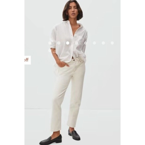 Everlane Denim - NWT Everlane The Relaxed Straight Jeans Organic Cotton Women 26 High Waist